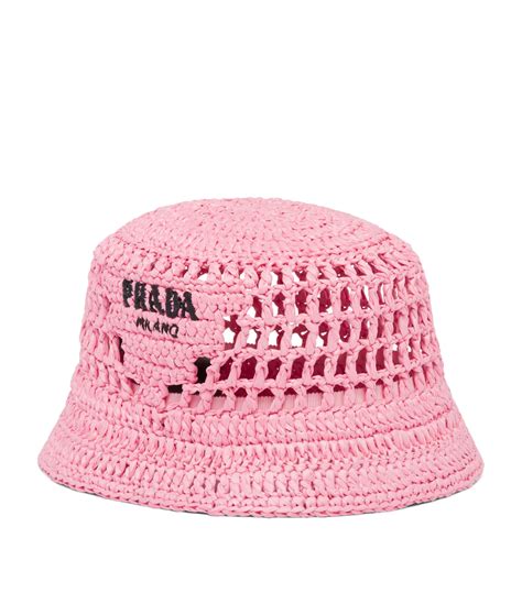 bucket hat prada pink|prada hat women.